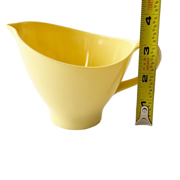FOSTORIA Vintage Creamer Melmac Melamine Yellow - Picture 8 of 8